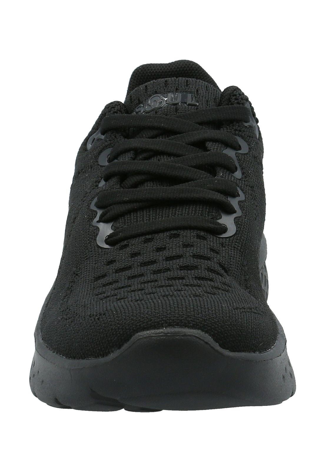 Zapatilla deportiva Mujer Wilma Negra-3