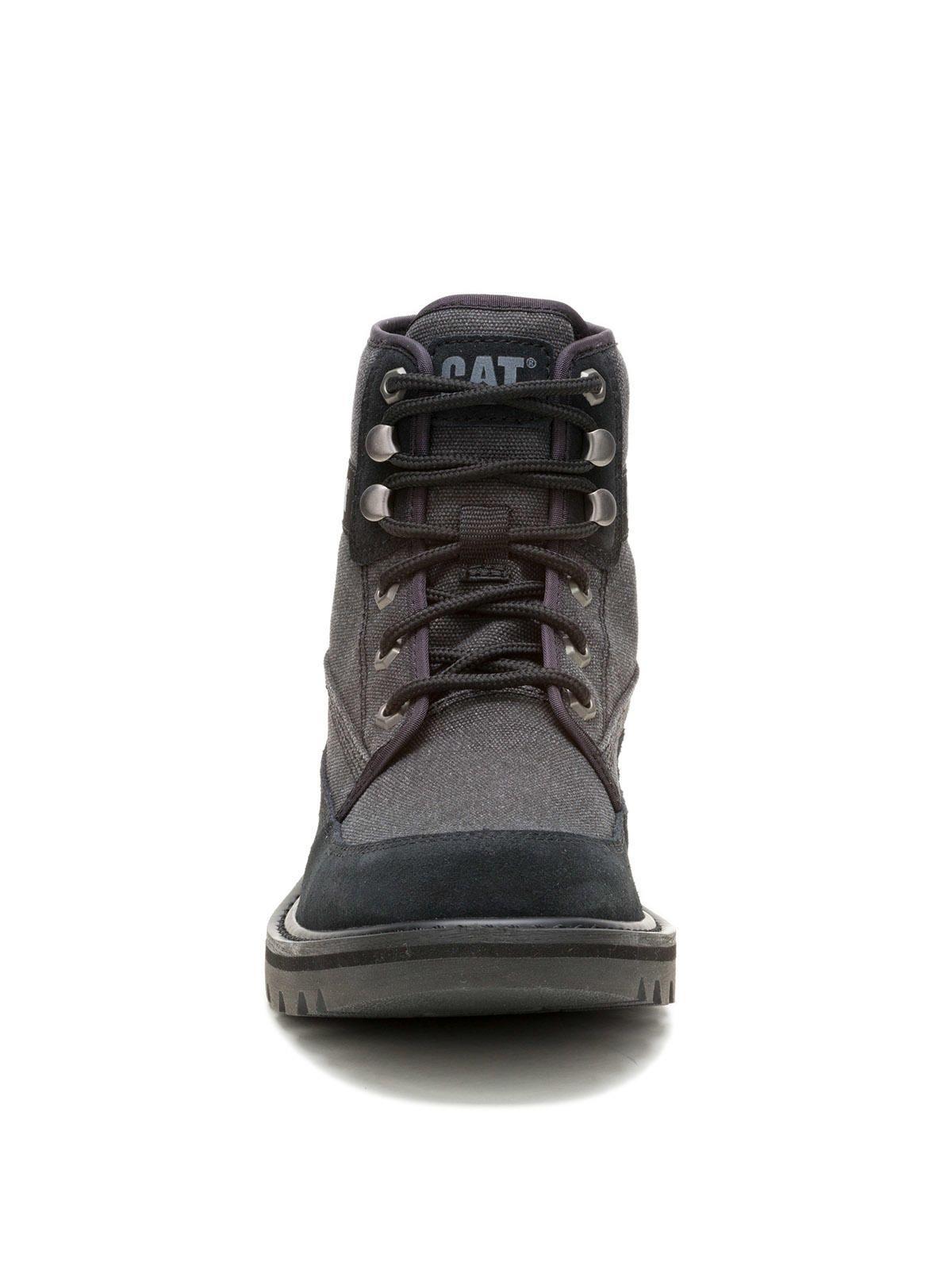 Botin Hombre Colorado 2 Canvas Negro-4