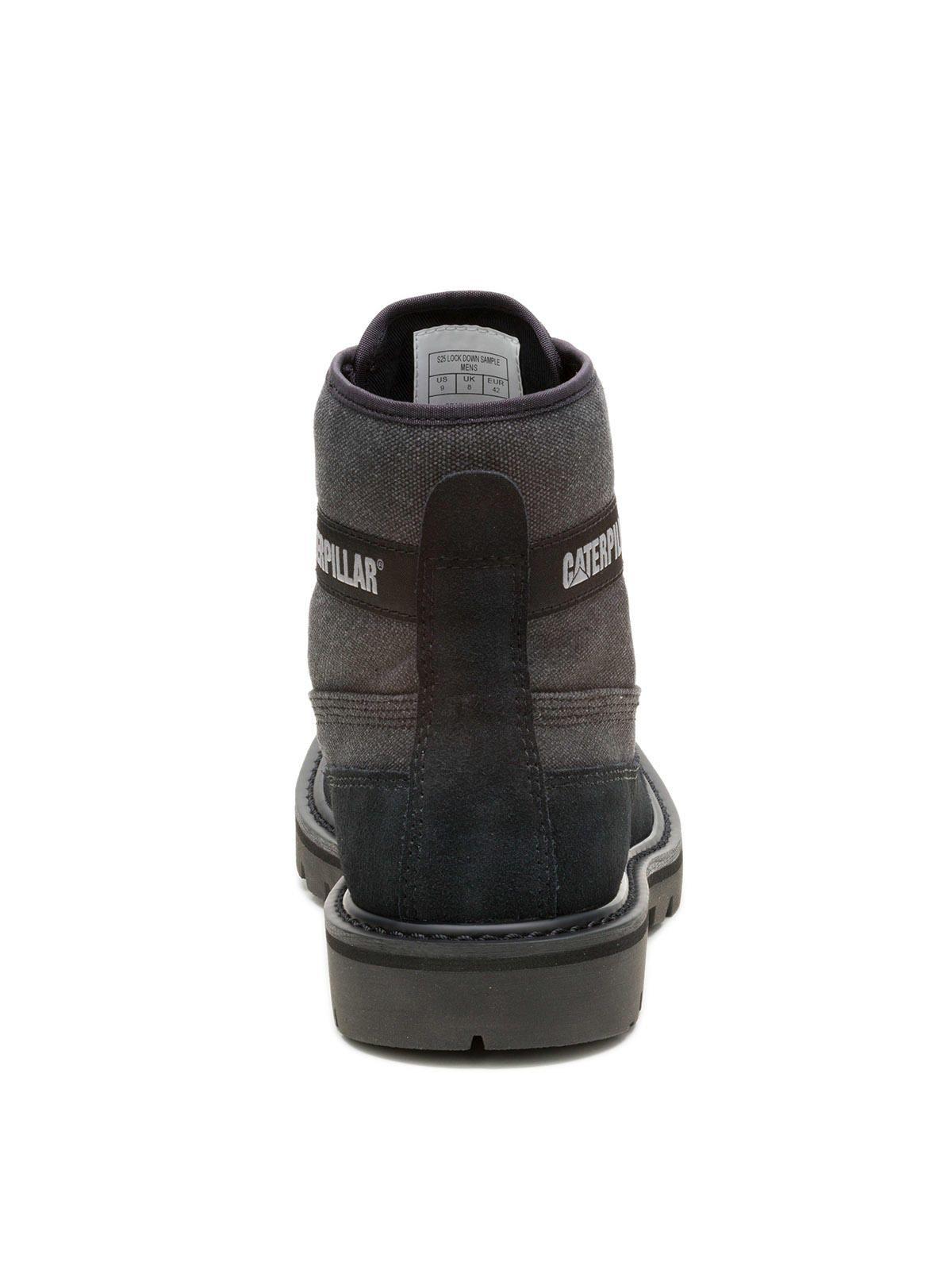Botin Hombre Colorado 2 Canvas Negro-5