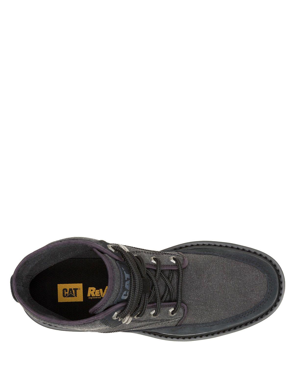 Botin Hombre Colorado 2 Canvas Negro-6