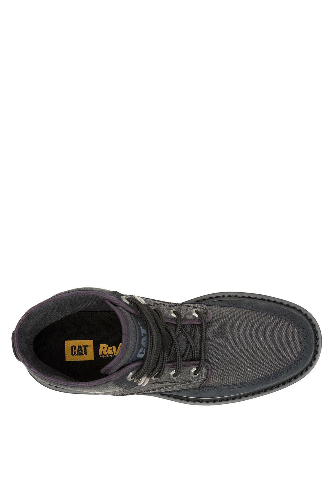 Botin Hombre Colorado 2 Canvas Negro-6
