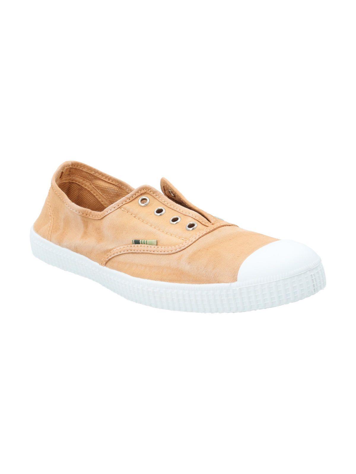 Zapatilla Algodón Mujer Greece Naranjo-1