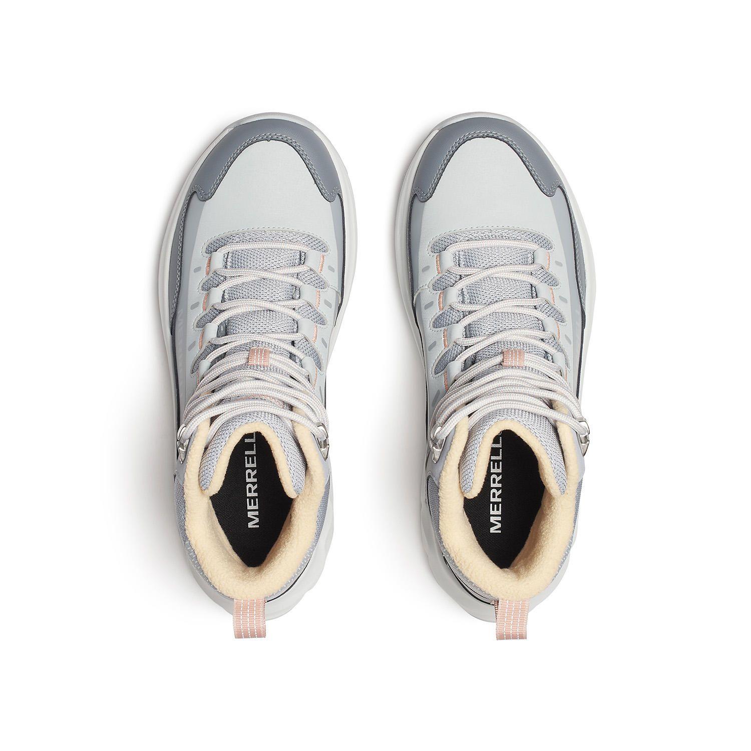 Botin Cuero Mujer Thermo Chill 2 Mid Waterproof Gris-4