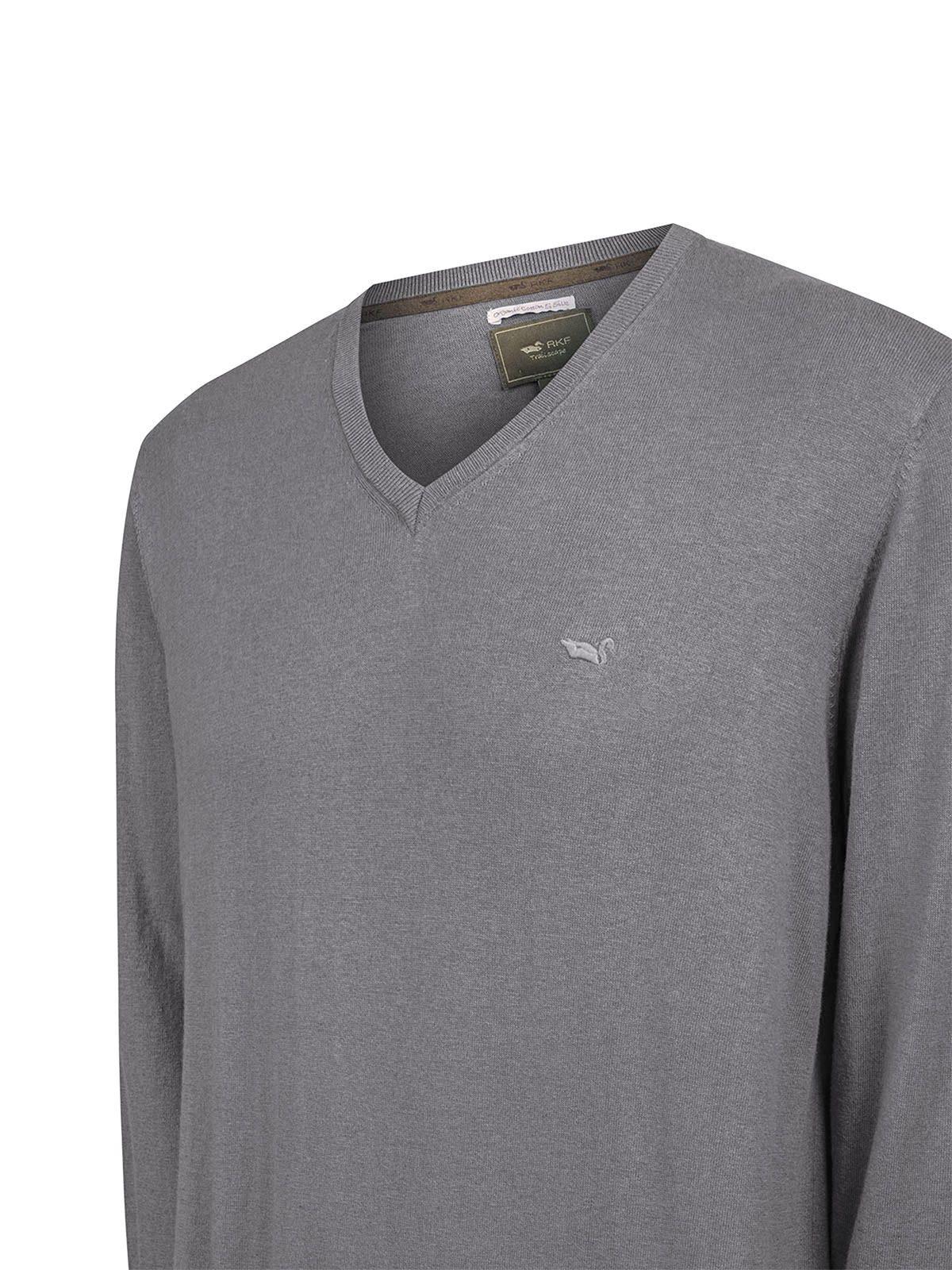 Sweater Algodón Orgánico Hombre Angriv Celeste-3