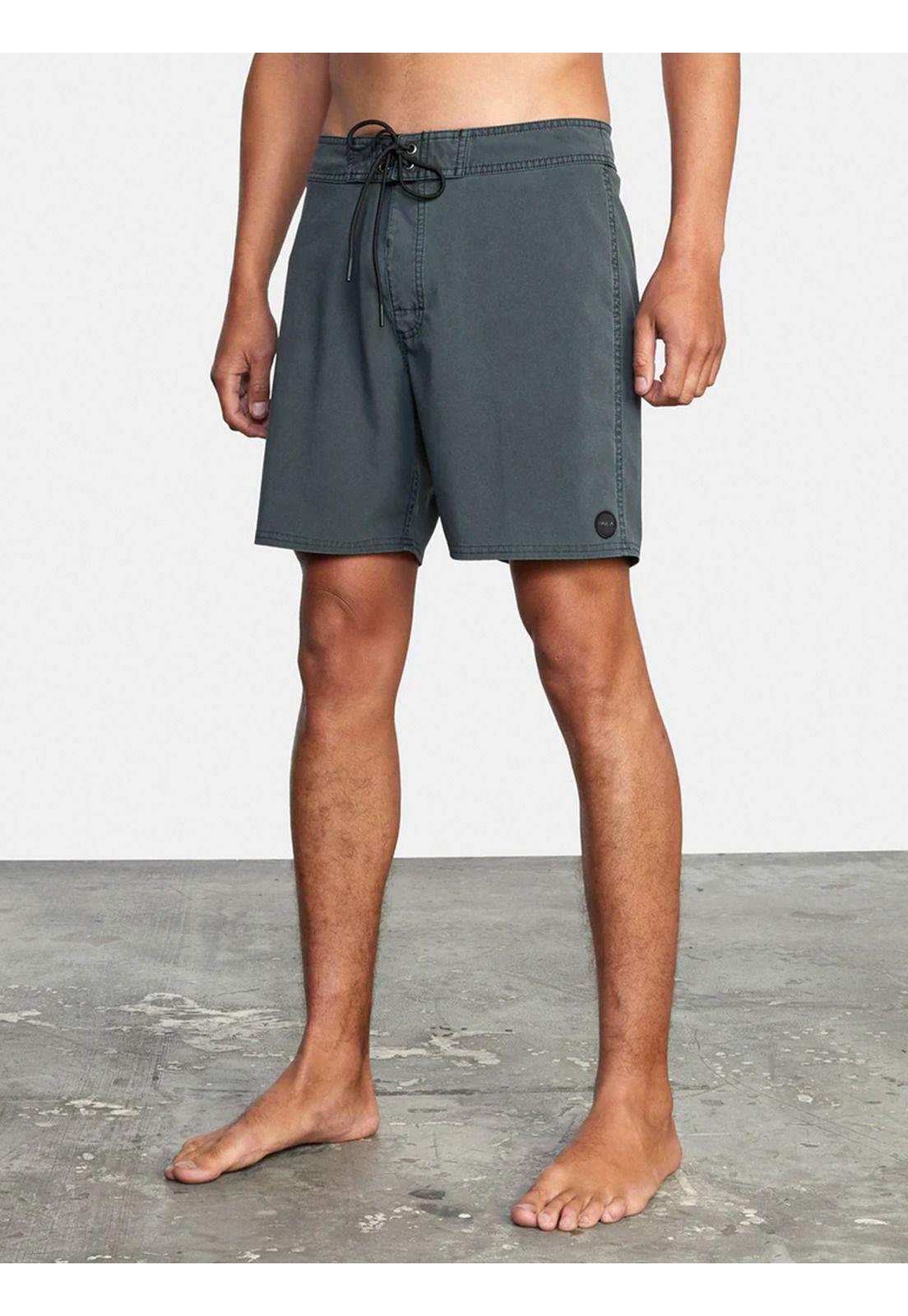 Traje de Baño Hombre VA Pigment Trunk Gris-3