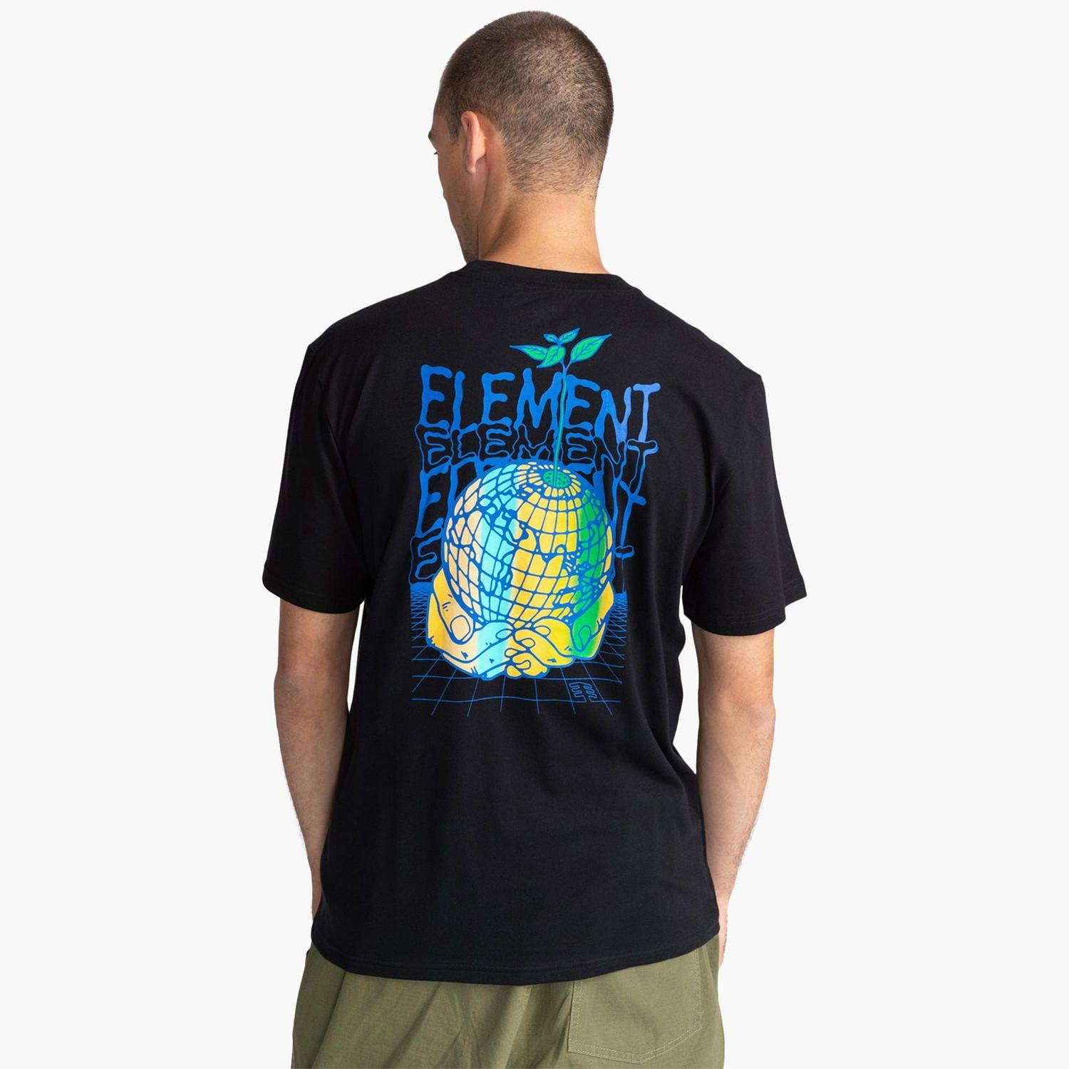 Polera M/C Hombre Groman Negro-3