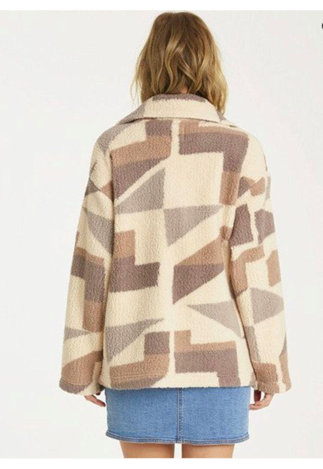 Chaqueta Mujer Cozy Days Beige-1