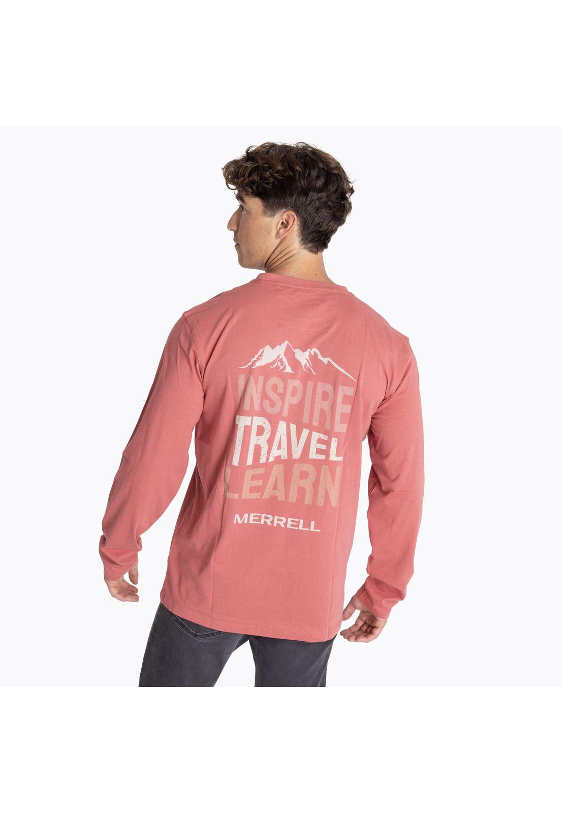 Polera Hombre Boulder Azul-1