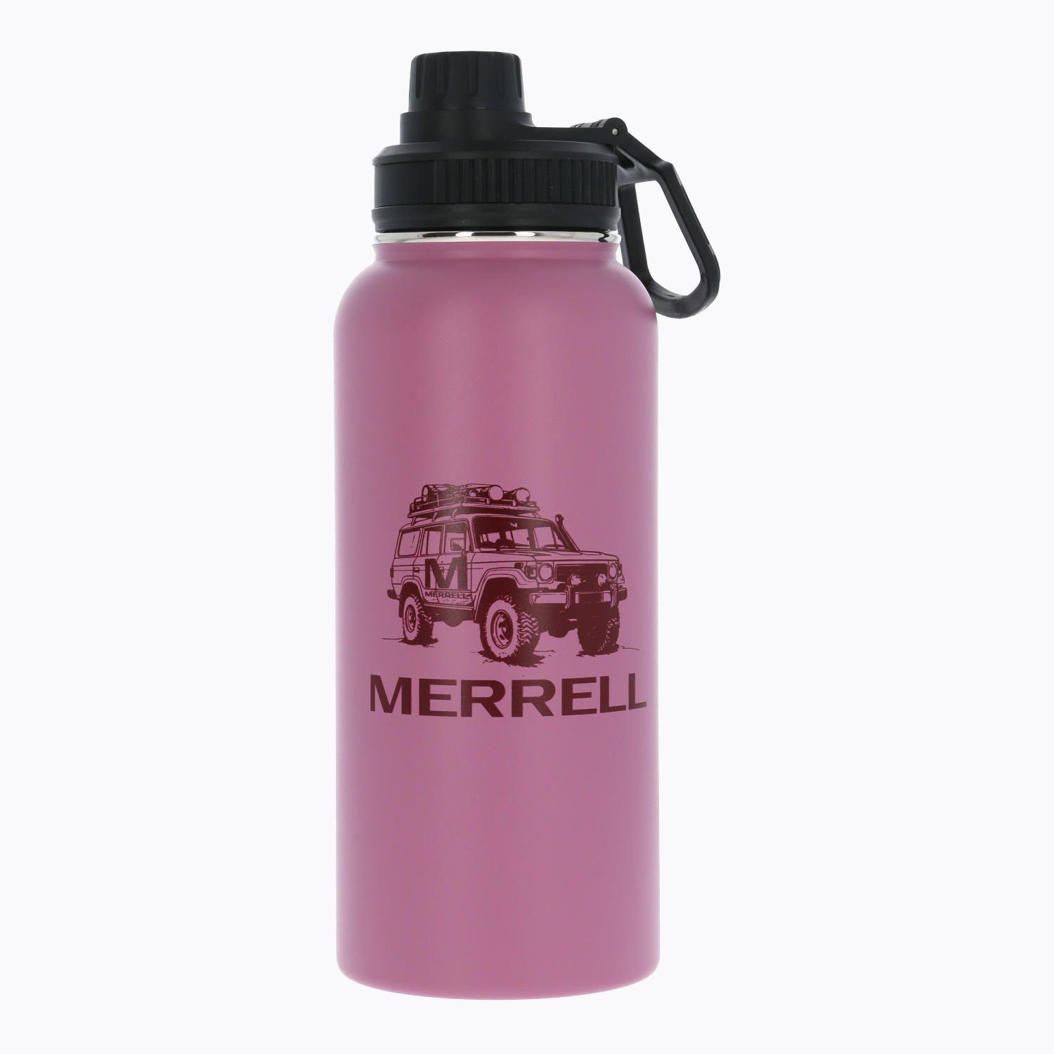 Botella Unisex Merced Stainless Acero 1L Rosado-0