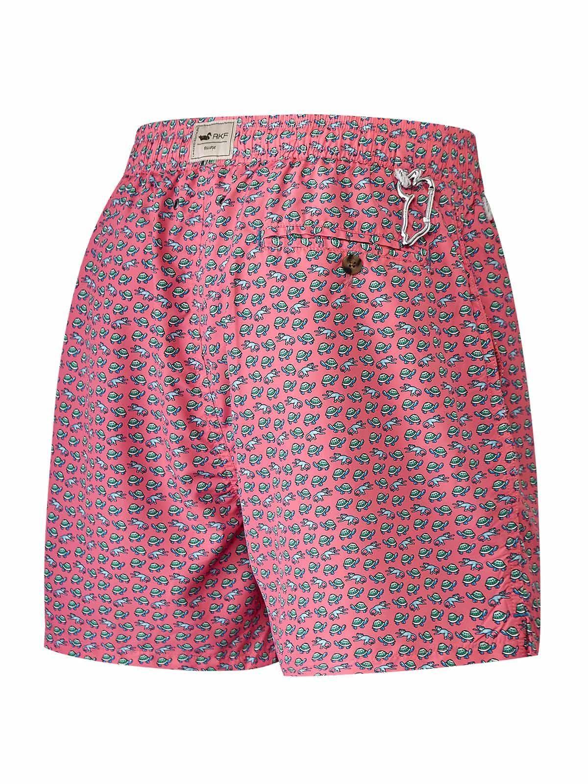 Traje De Baño Fibras Recic Hombre Izam Rosado-1