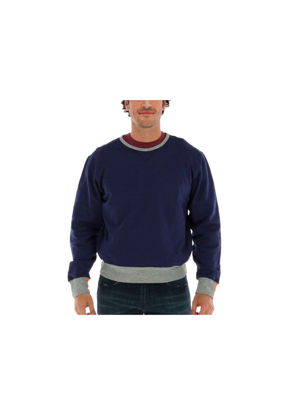 Polerón Casual Crew Sweatshirt Gris-0