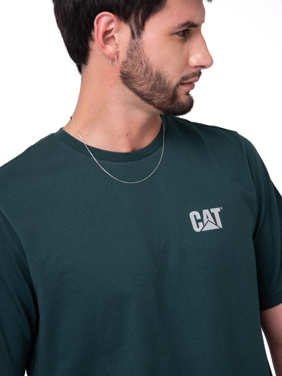 Polera Manga Corta Hombre Small Logo Tee Petroleo-3