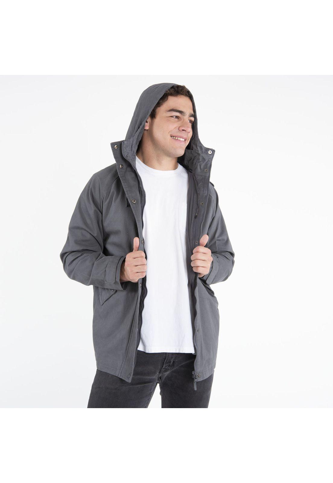Chaqueta Hombre Penguin Jacket Gris-3