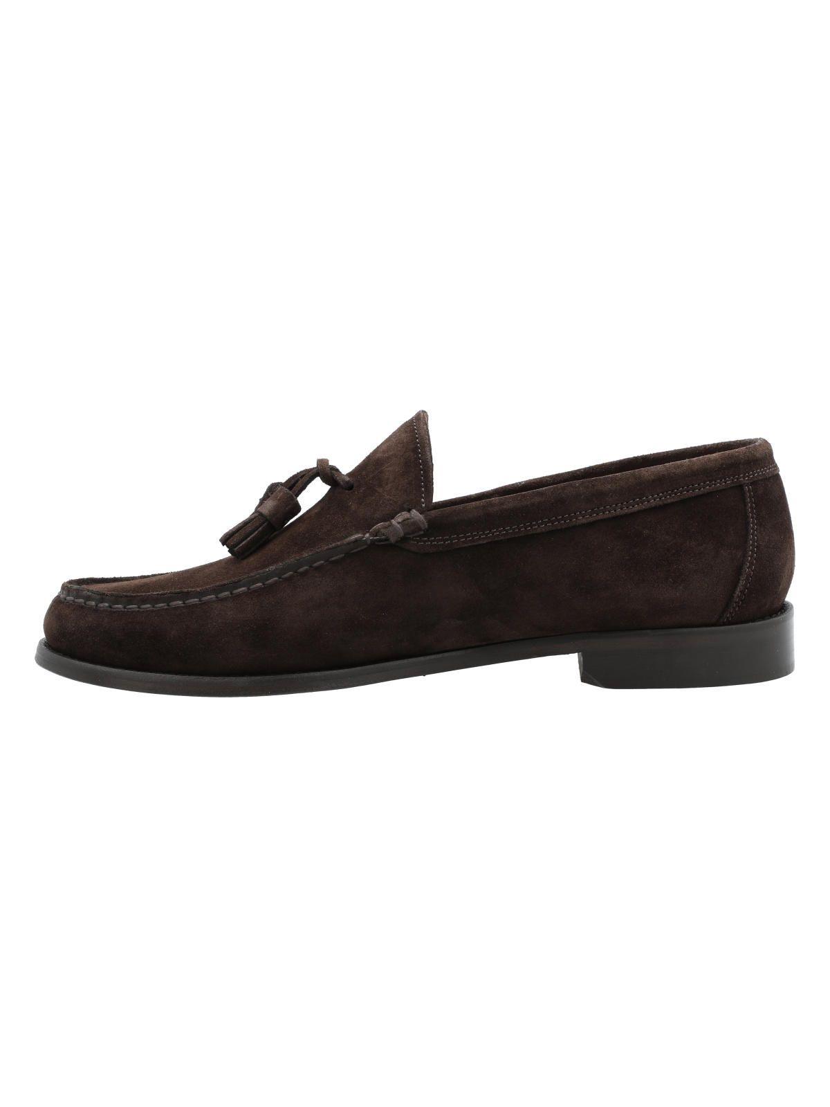 Mocasín Cuero Hombre Carlo Café Oscuro-5