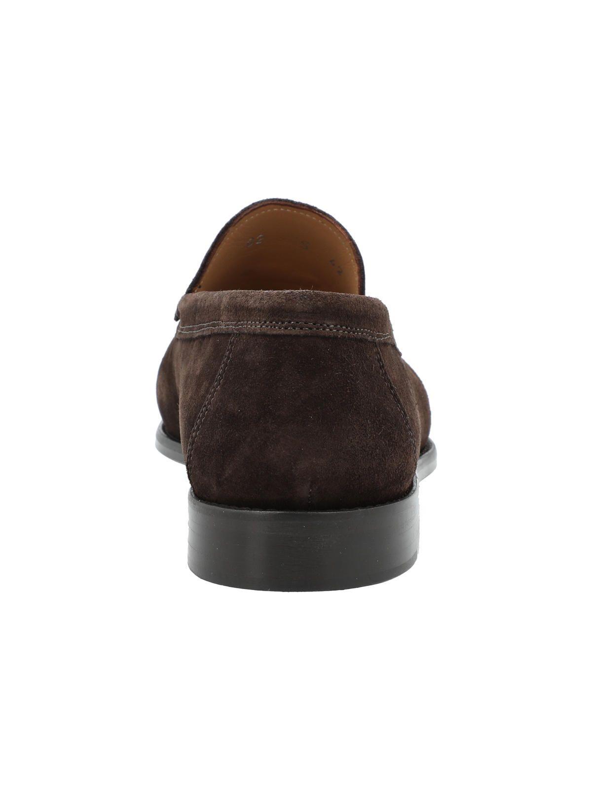 Mocasín Cuero Hombre Carlo Café Oscuro-6