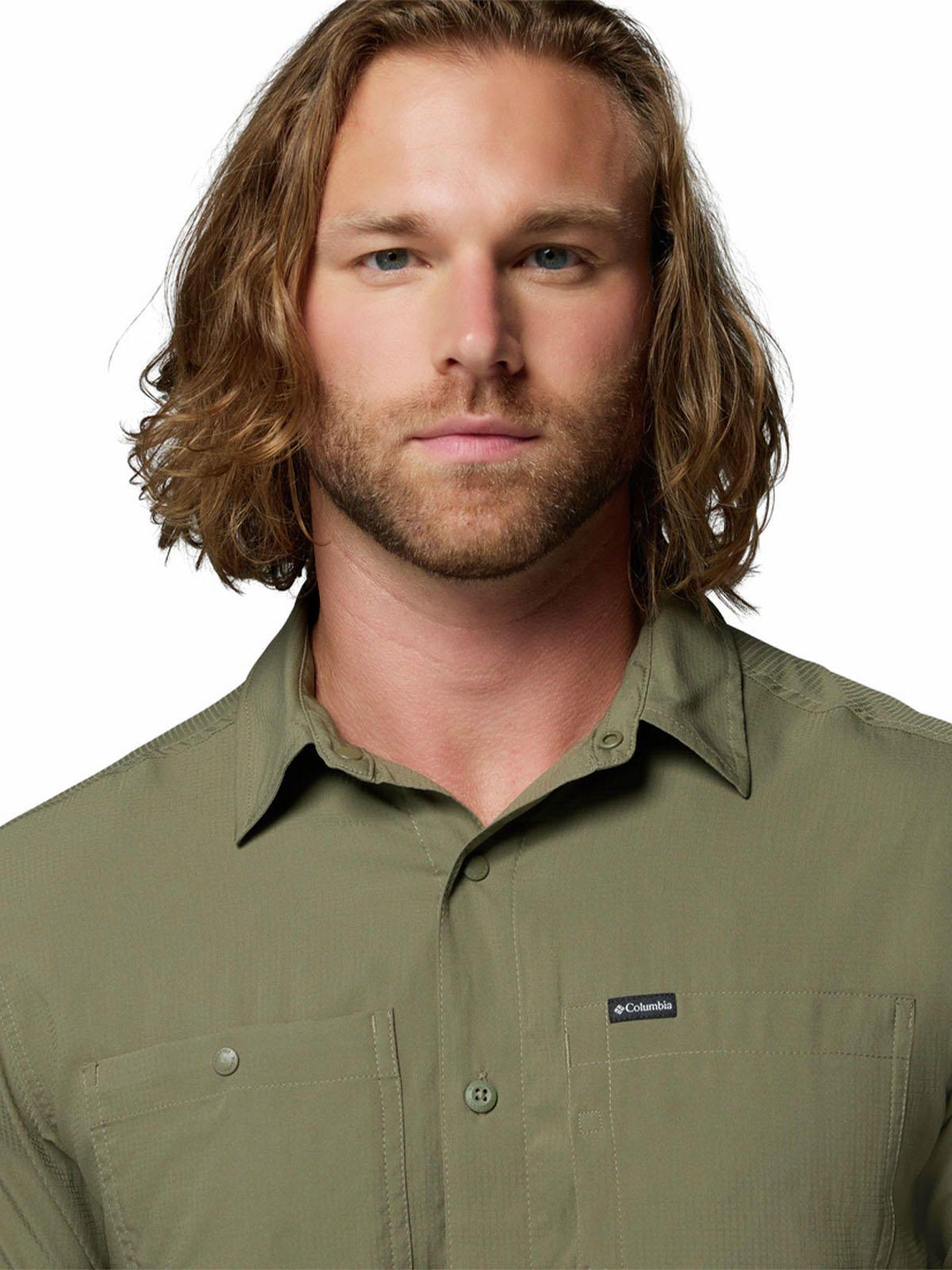 Camisa M/C Hombre Silver Ridge Utility Gris-3