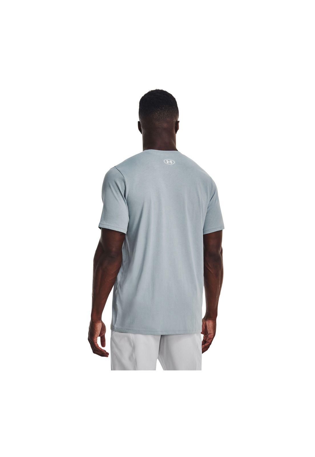 Polera Training Sportstyle Logo Gris Hombre-4
