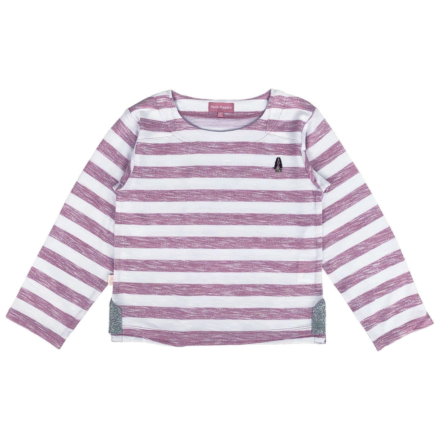 Polera Marinera Niña Viscosa Rosa-0