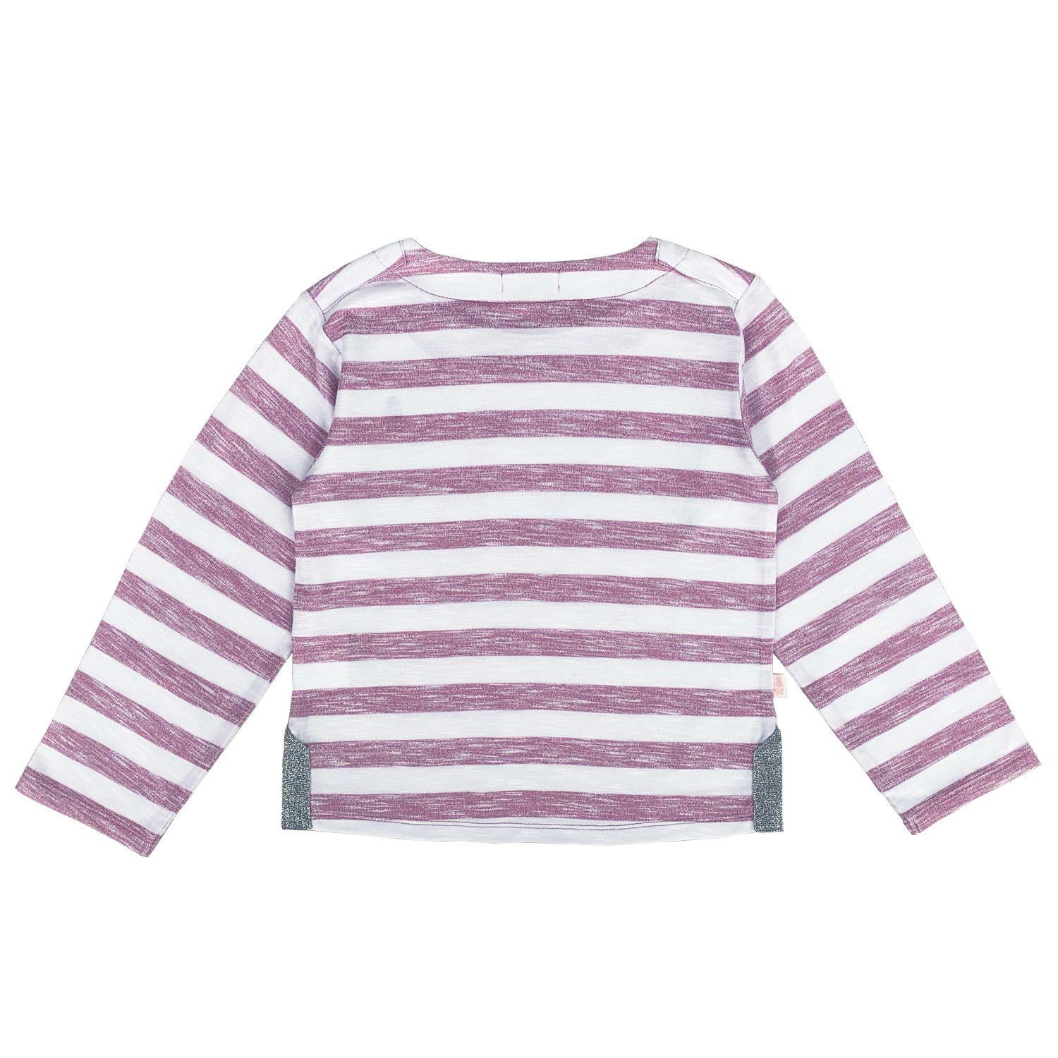 Polera Marinera Niña Viscosa Rosa-1