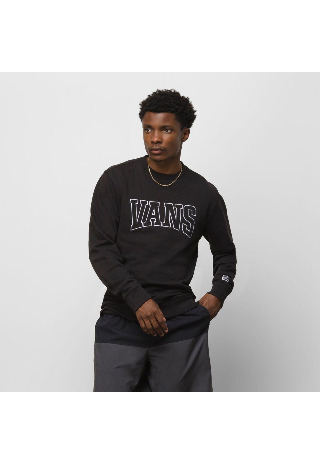 Polerón Hombre Classic Sport Crew Black-0