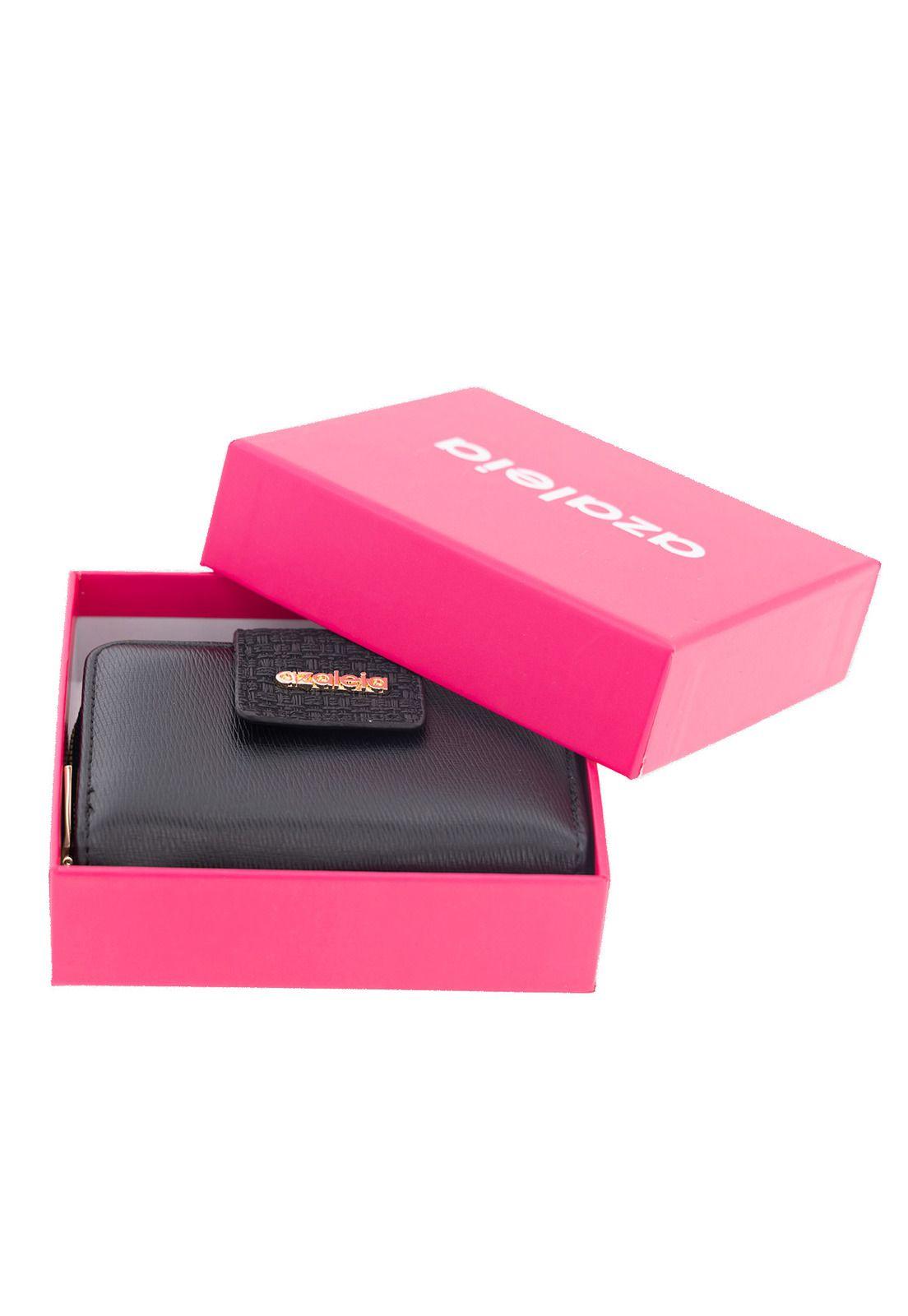Billetera Mujer Strap Wallet Negro-2