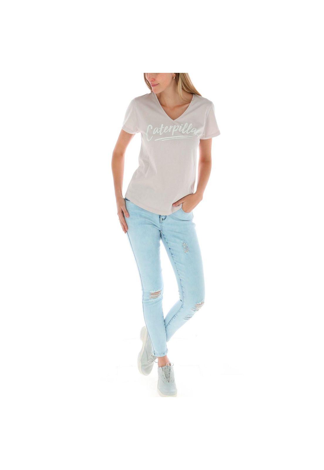 Polera Mc Mujer Jade Tee Crema-4