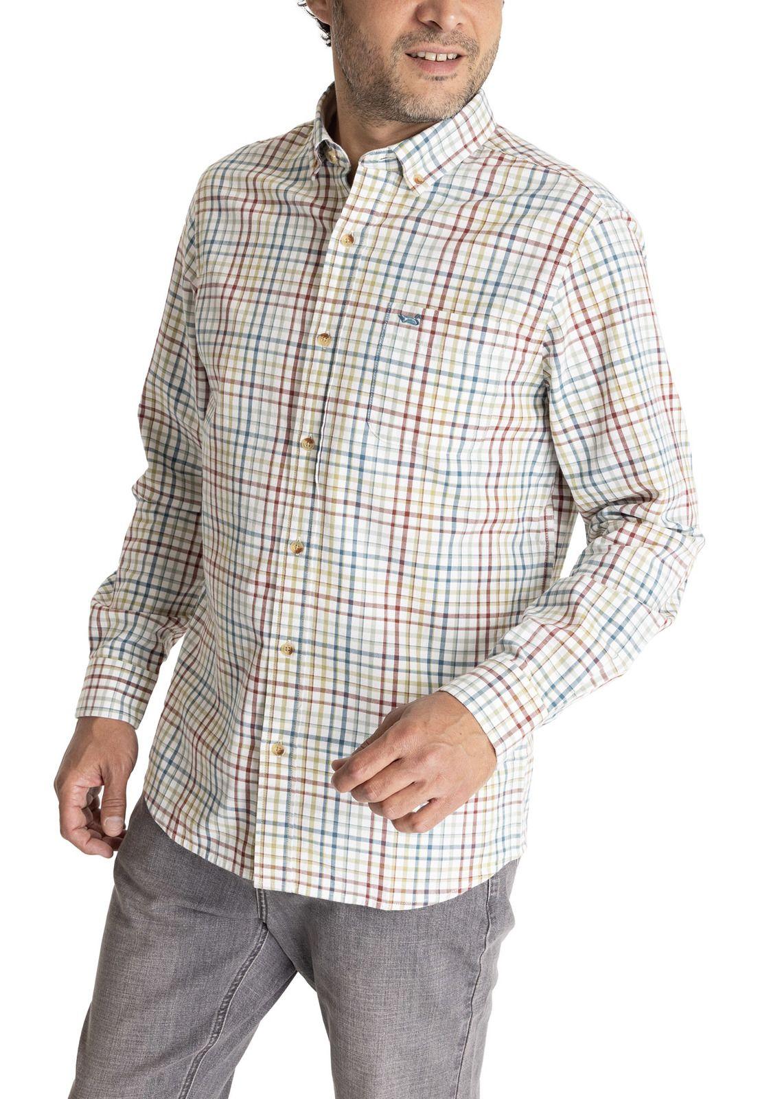 Camisa M/L Hombre Viyellabut Multicolor-4