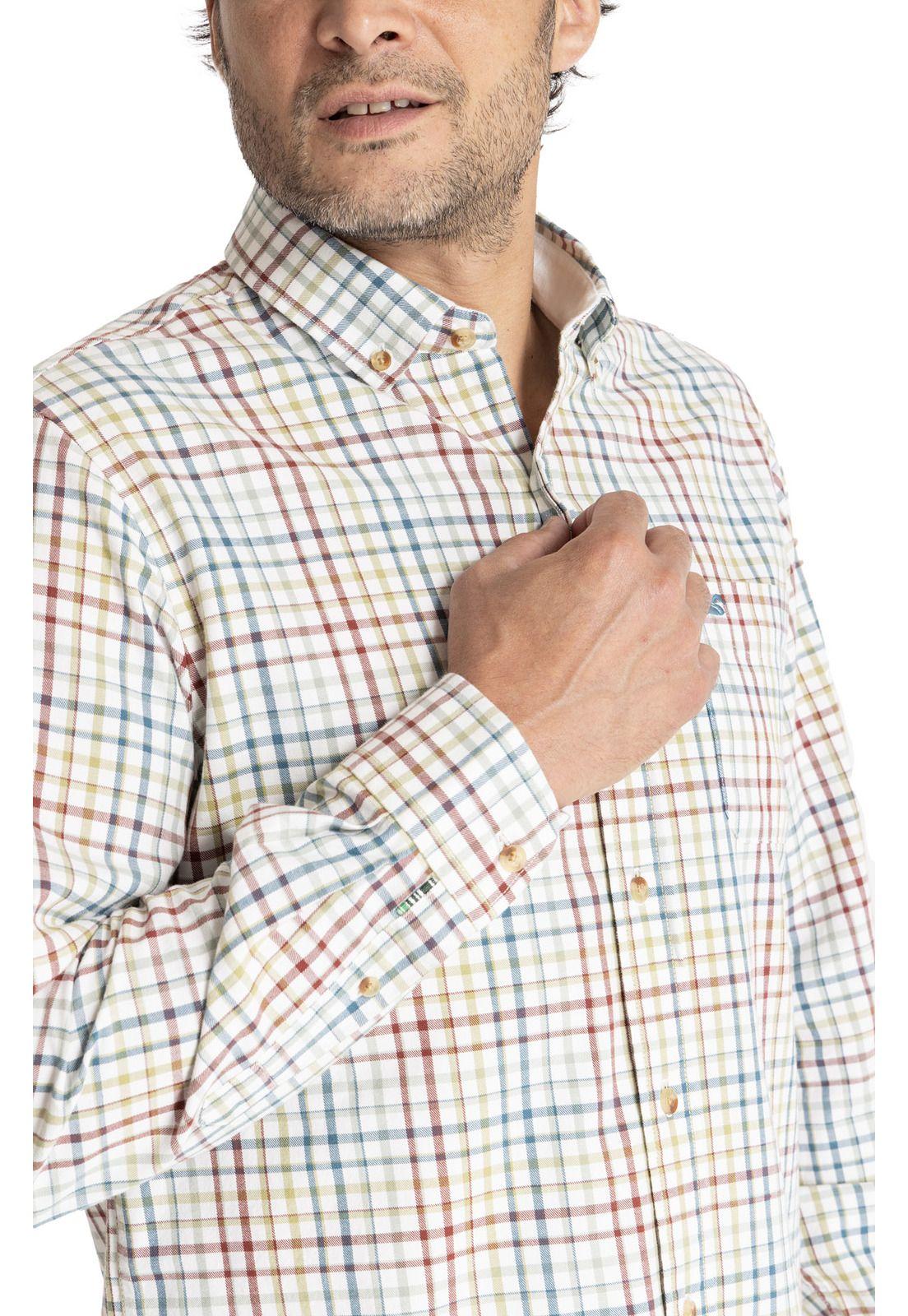 Camisa M/L Hombre Viyellabut Multicolor-7