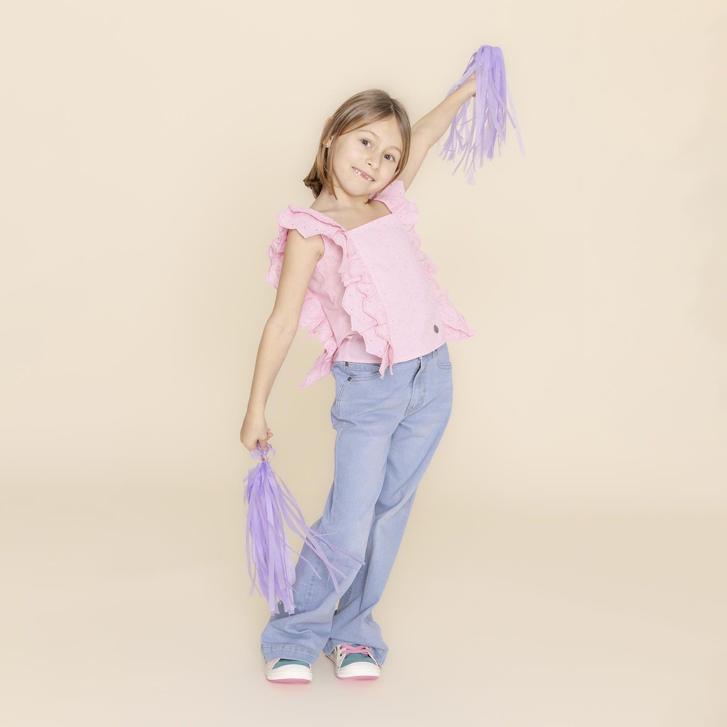 Blusa Niña Jazmín (4-16) Blanco-4