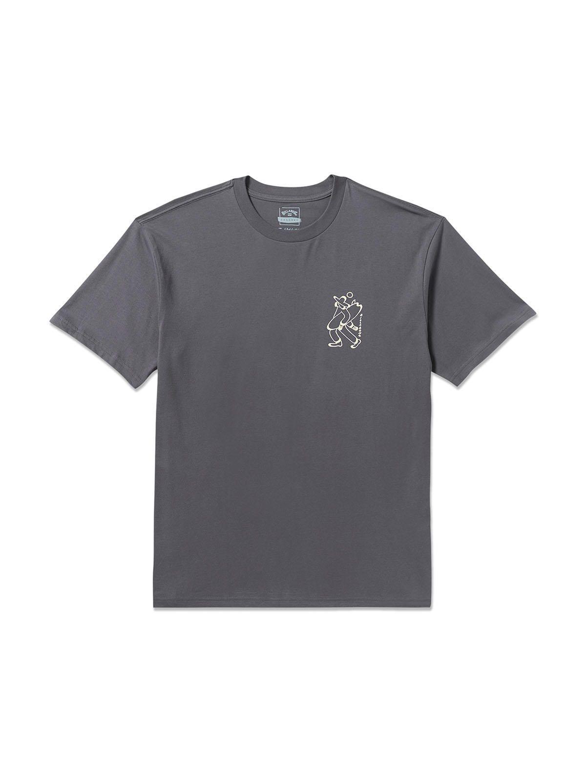 Polera m/c Hombre Up the beach Gris-0