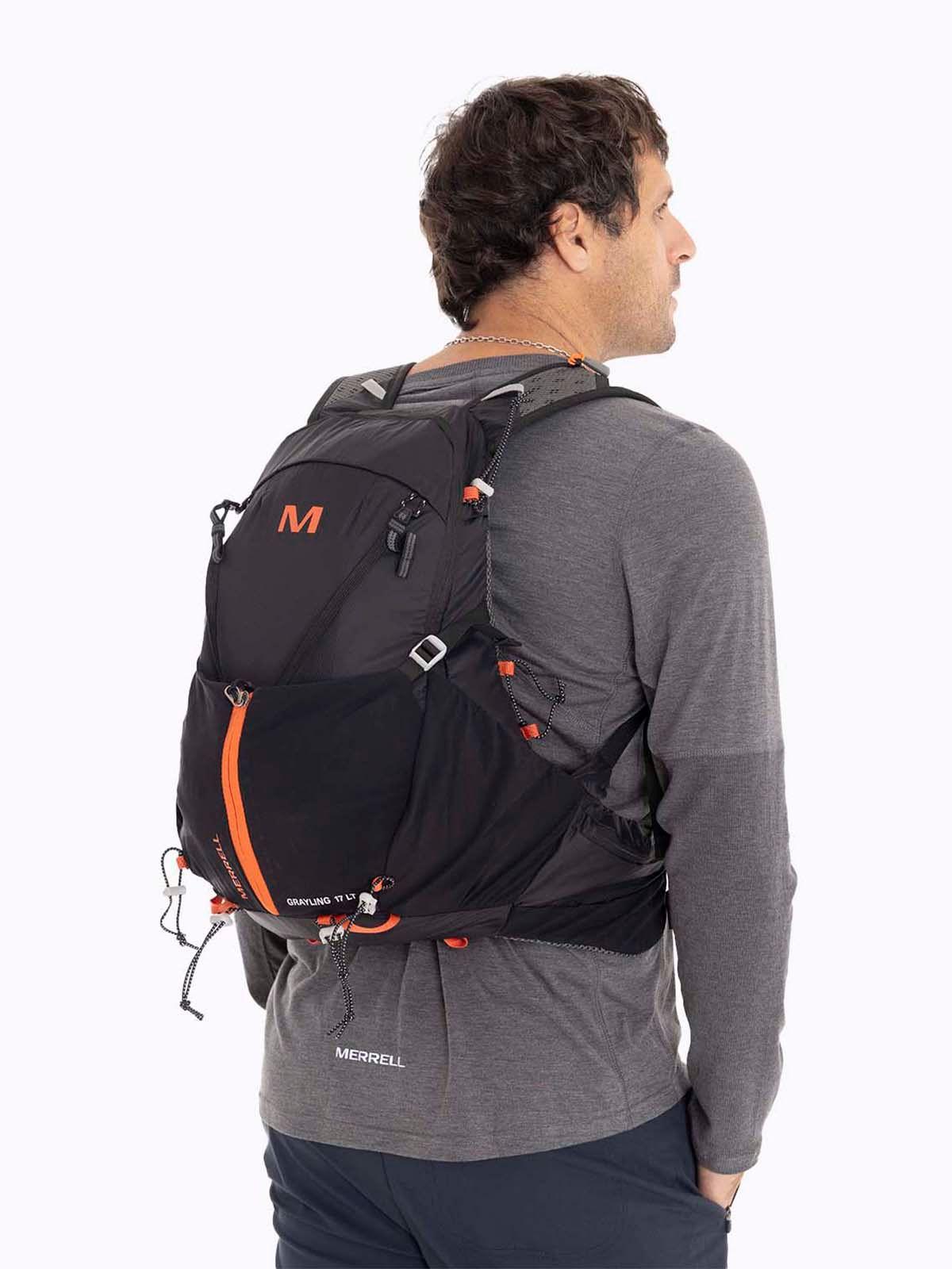 Mochila Unisex Grayling Trekking Li Negro Merrell-3