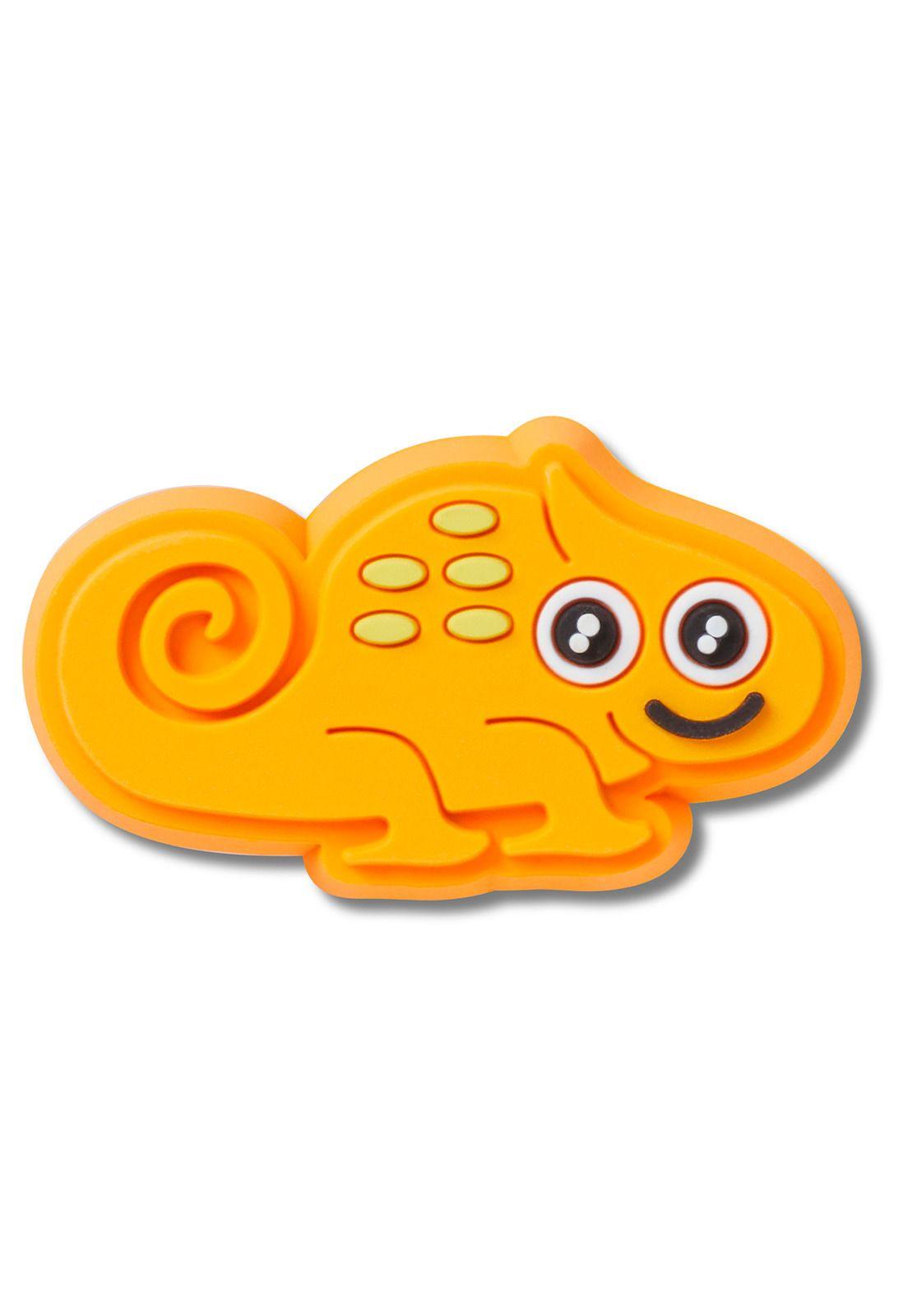 Jibbitz Crocs Camaleón Naranjo-0