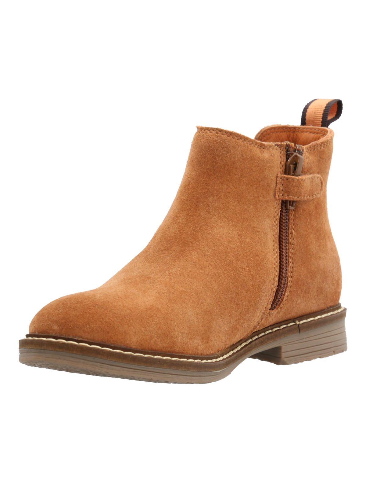 Botin Cuero Damon Niño Café-5