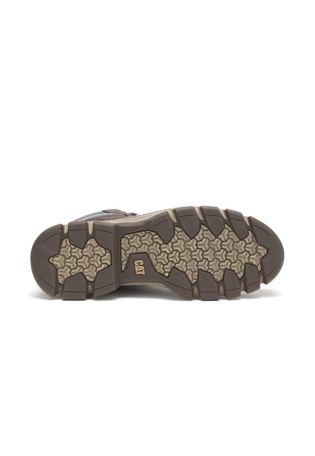 Botin Cuero Hombre Meridian Wp Café-6