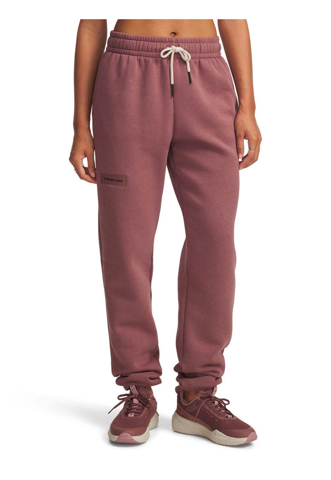 Buzo Training  mujer Project Rock Icon Fleece café -0