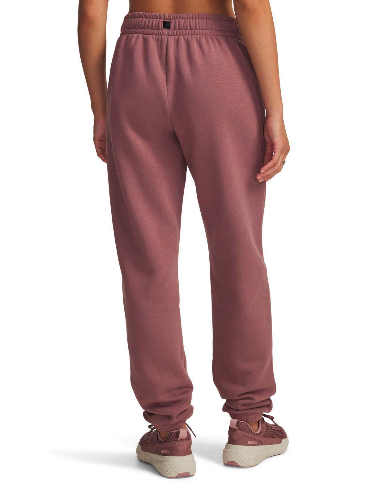 Buzo Training  mujer Project Rock Icon Fleece café -1