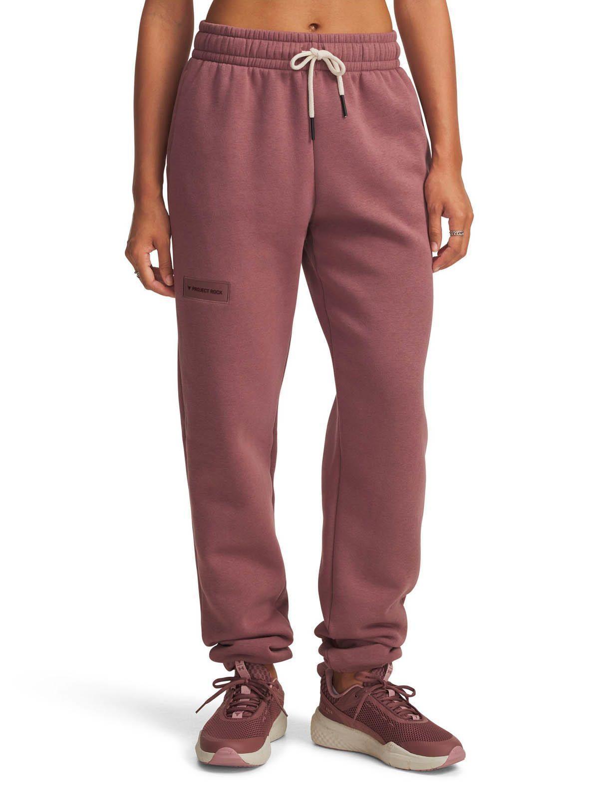 Buzo Training  mujer Project Rock Icon Fleece café -0