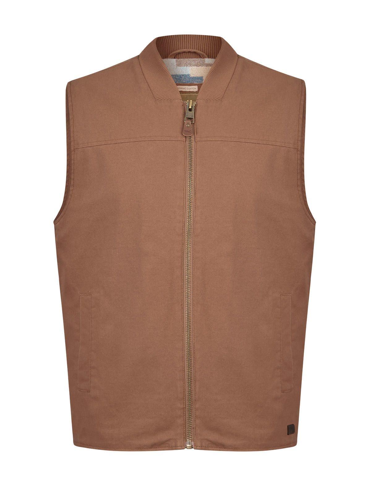 Chaqueta Algodón Orgánico Hombre Savona Café-0