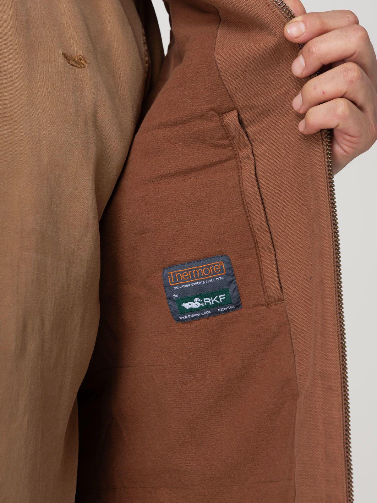Chaqueta Algodón Orgánico Hombre Savona Café-6