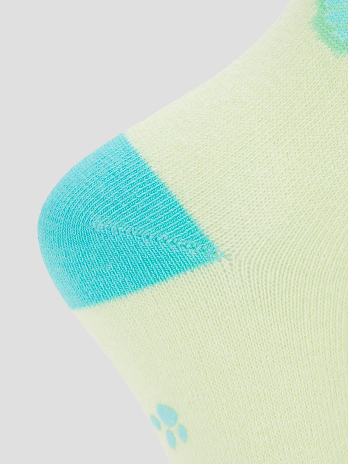 Calcetin Algodón Niña Butterfly Verde-3