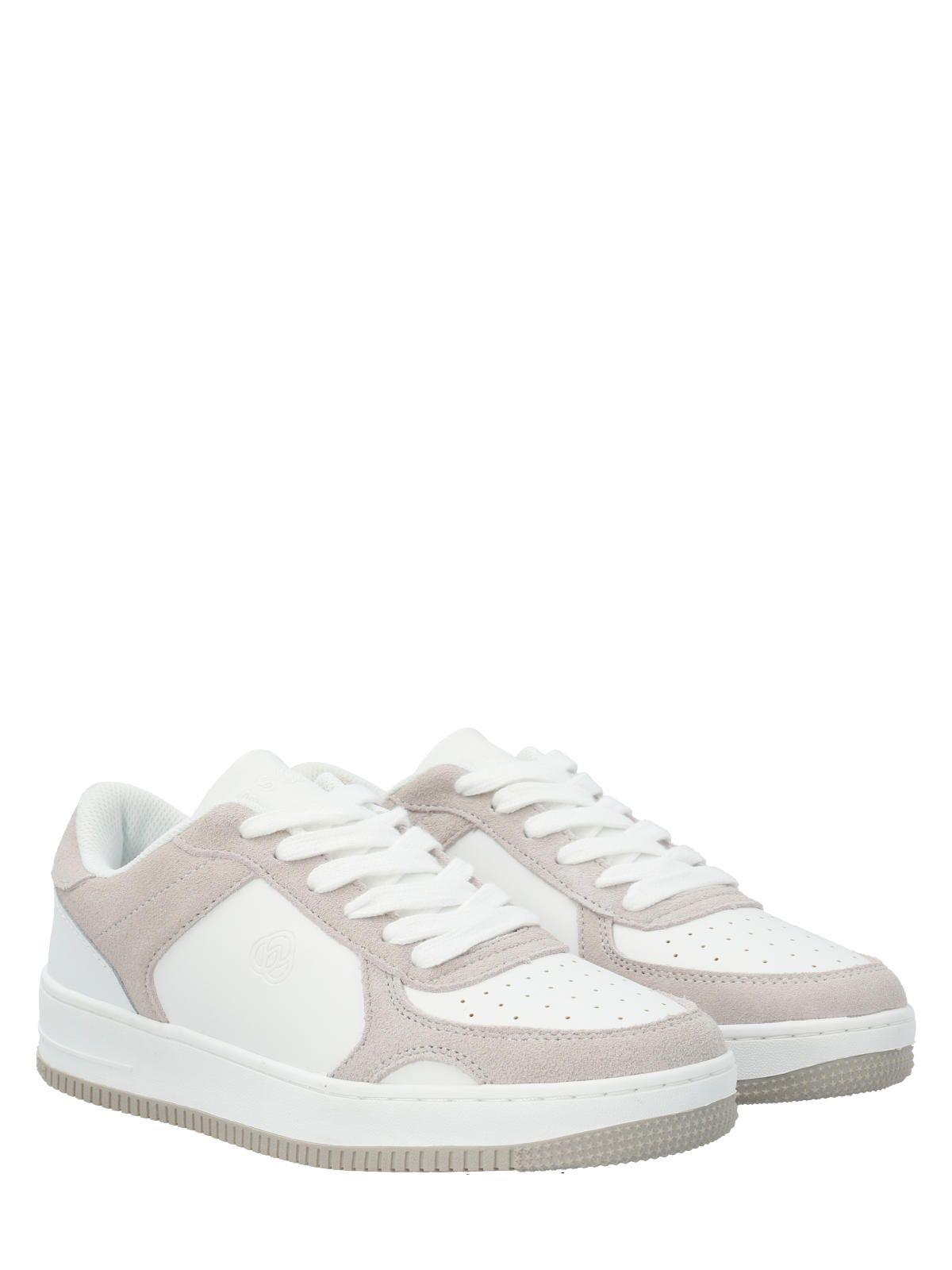 Zapatilla urbana Mujer Alyson Blanca/ Beige  -9