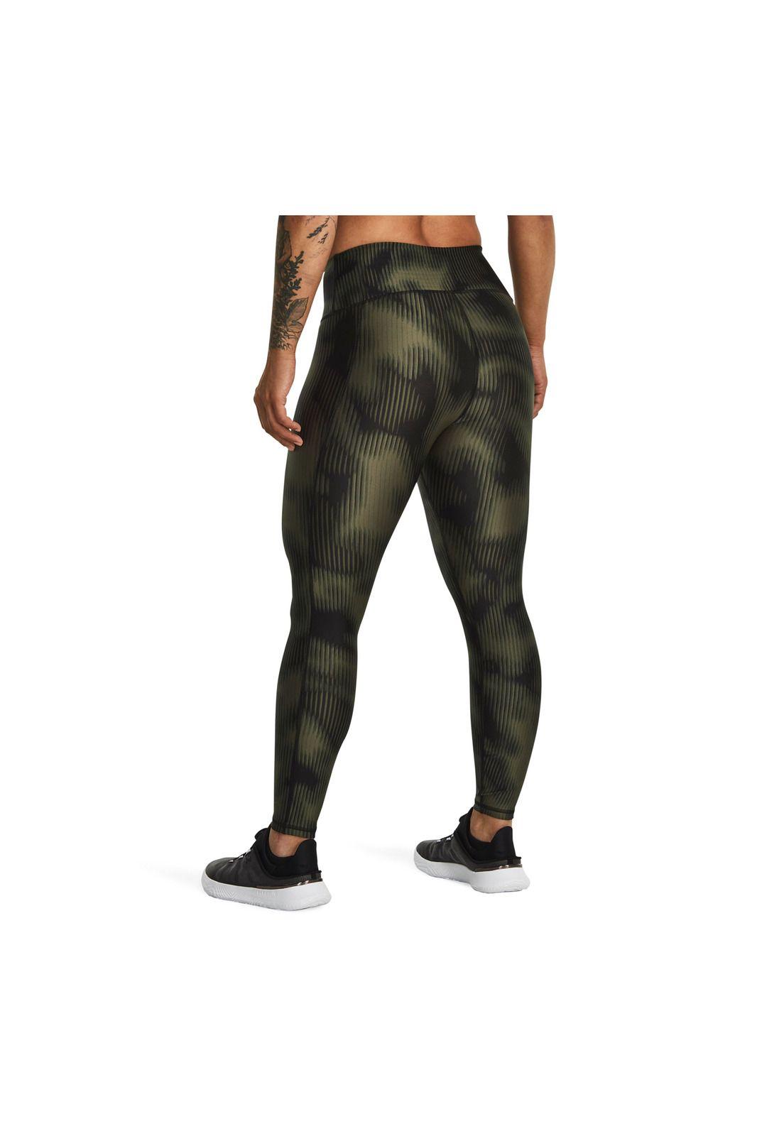Calzas UA HeatGear® mujer Verde Oscuro-4