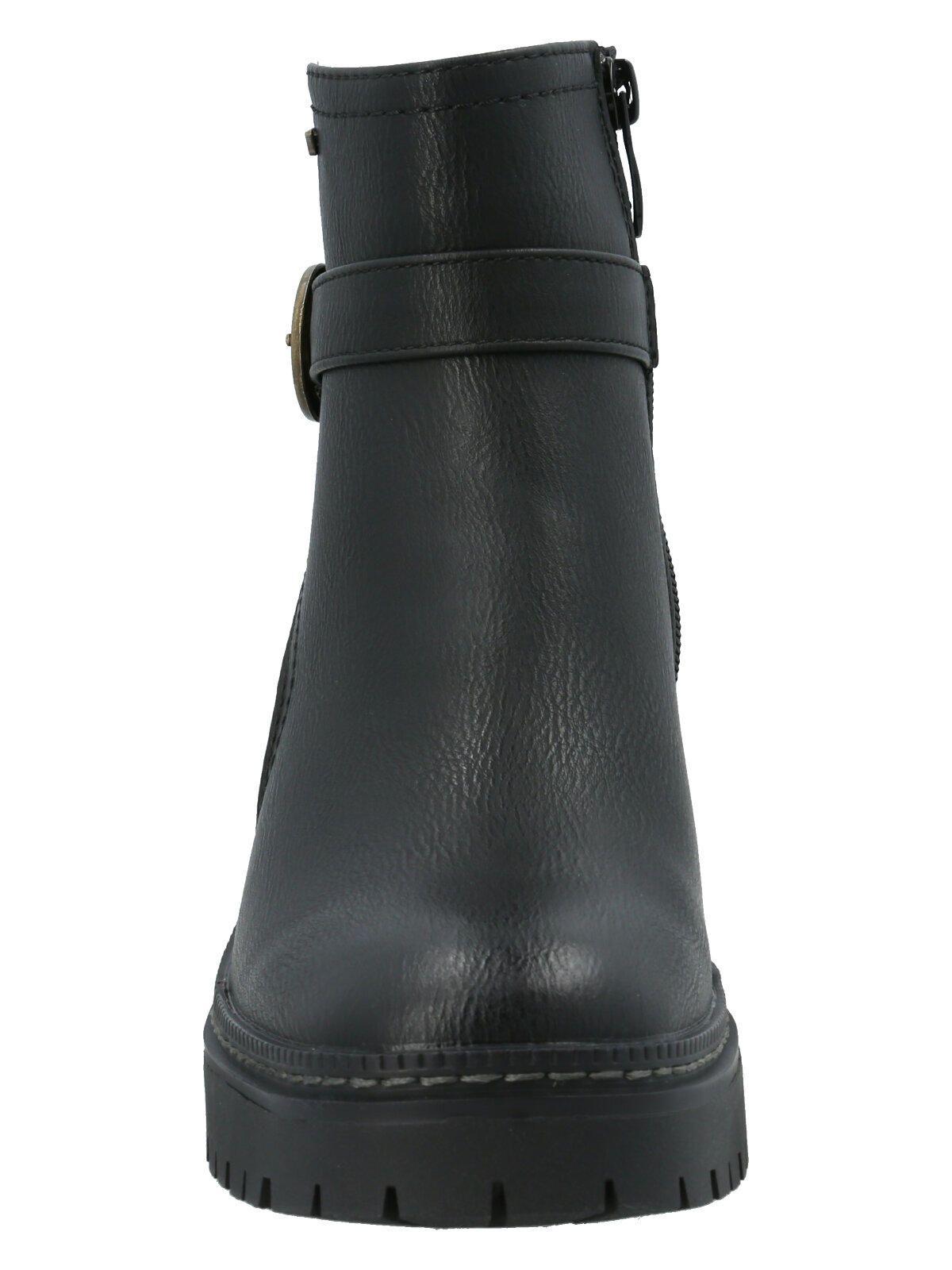 Botín Florentina Mujer Negro-3