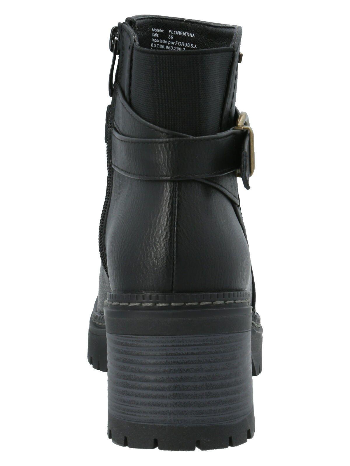 Botín Florentina Mujer Negro-5