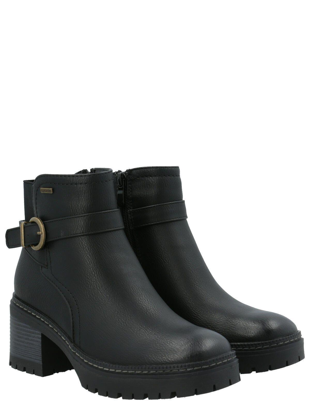 Botín Florentina Mujer Negro-7