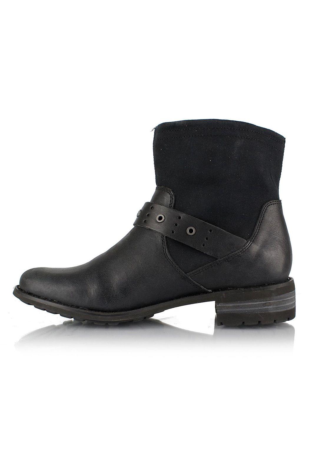 Botin Mujer Casual Squander Negro-2