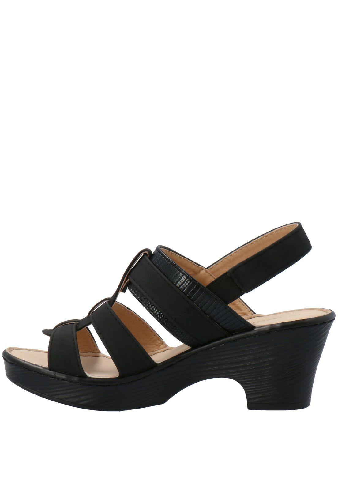 Sandalia Mujer Iagos Negro-4