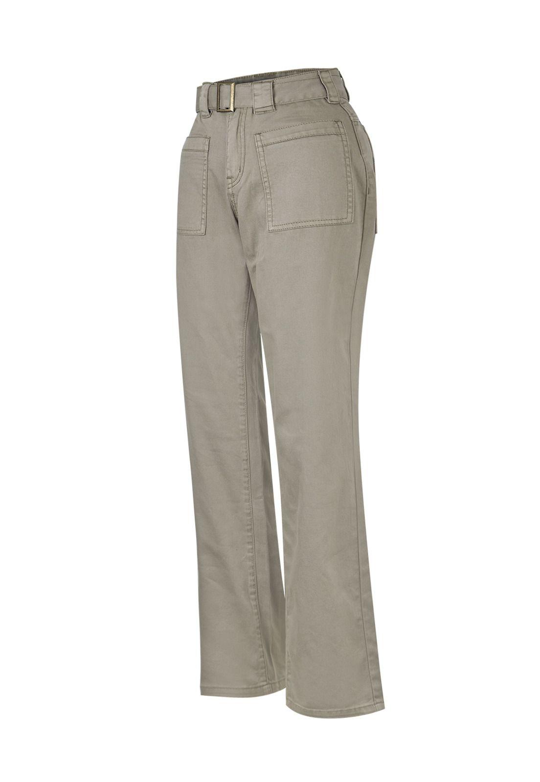 Jeans Algodón Orgánico Verde Remao Mujer -0