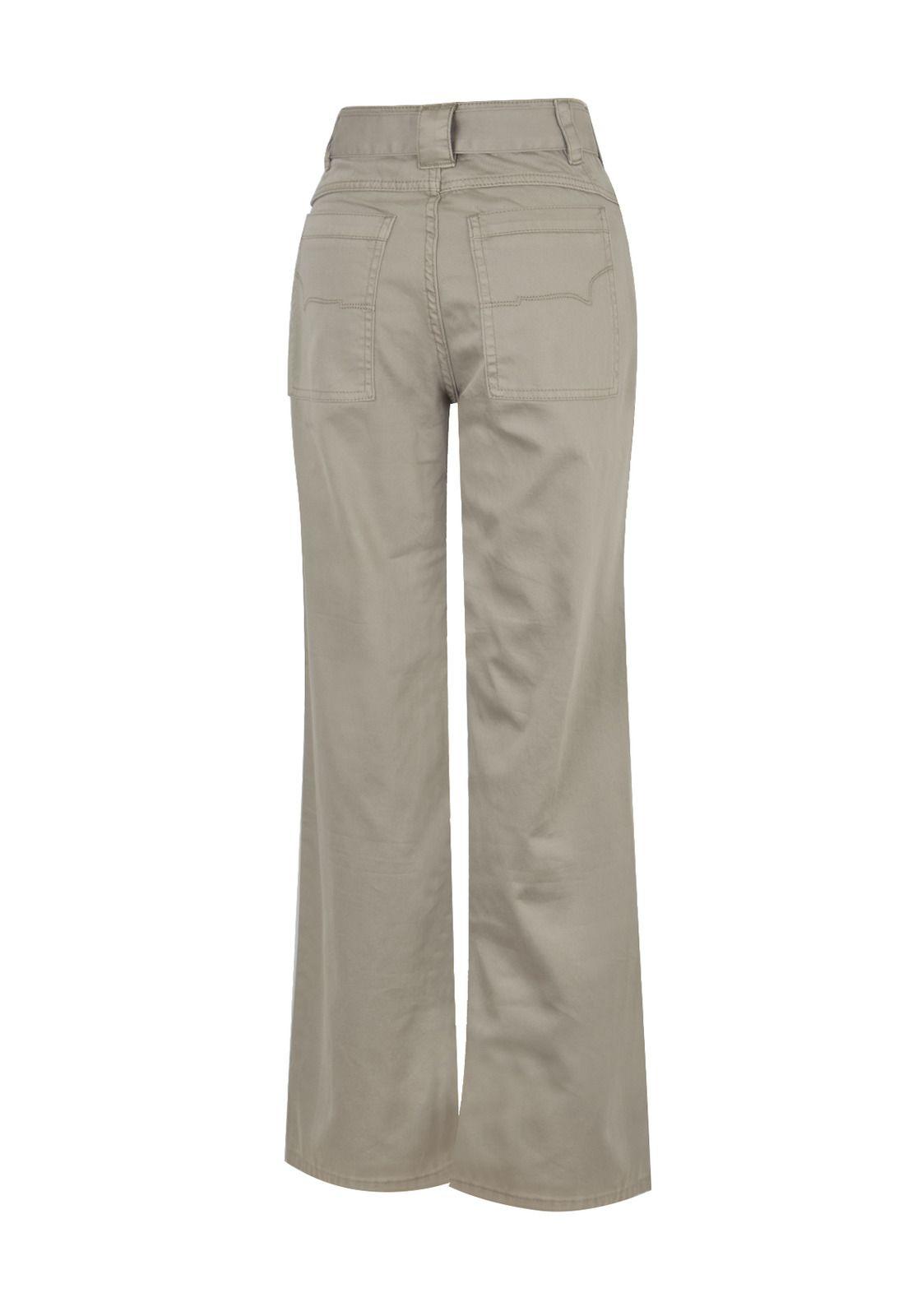 Jeans Algodón Orgánico Verde Remao Mujer -1