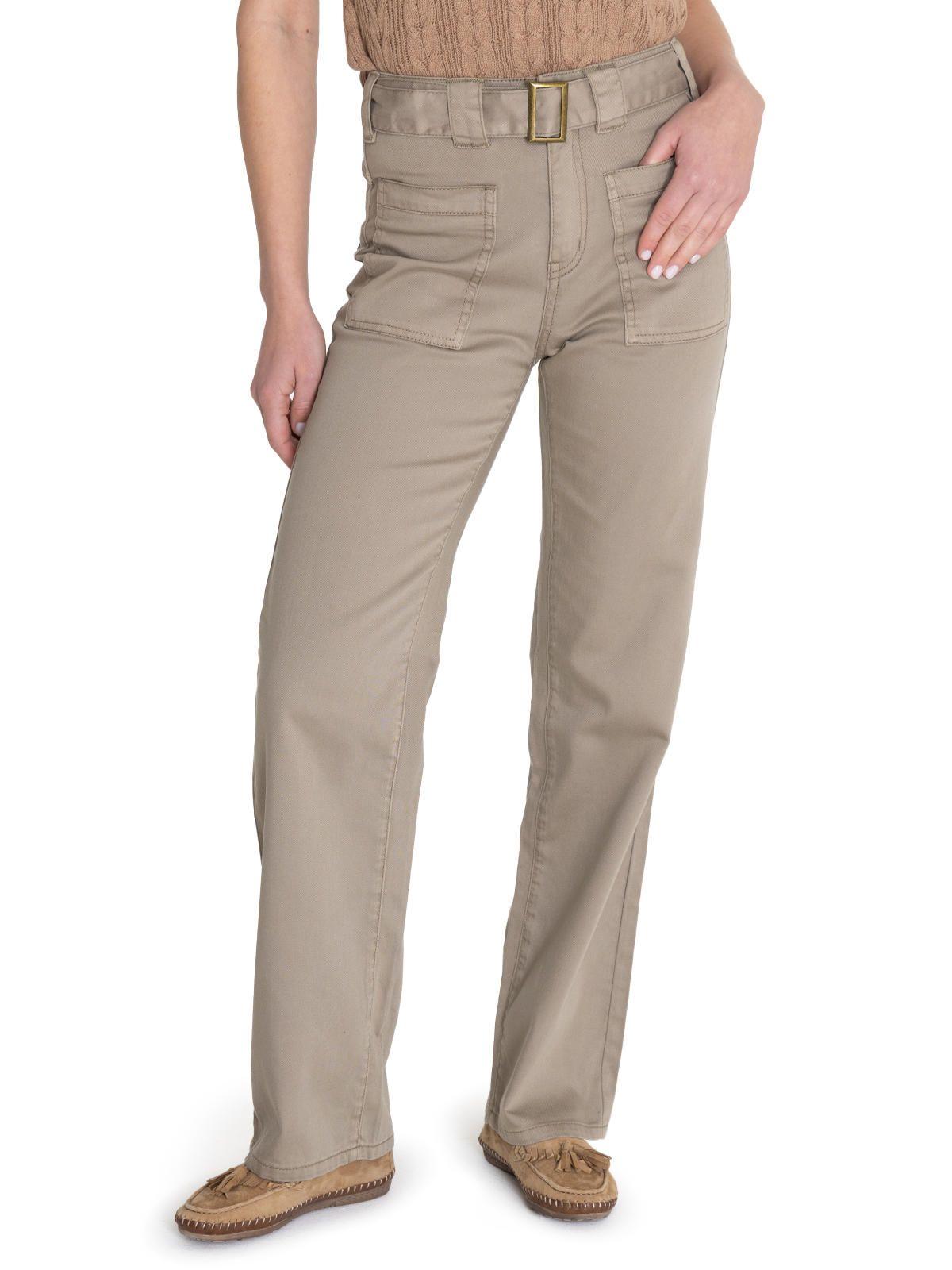 Jeans Algodón Orgánico Verde Remao Mujer -4